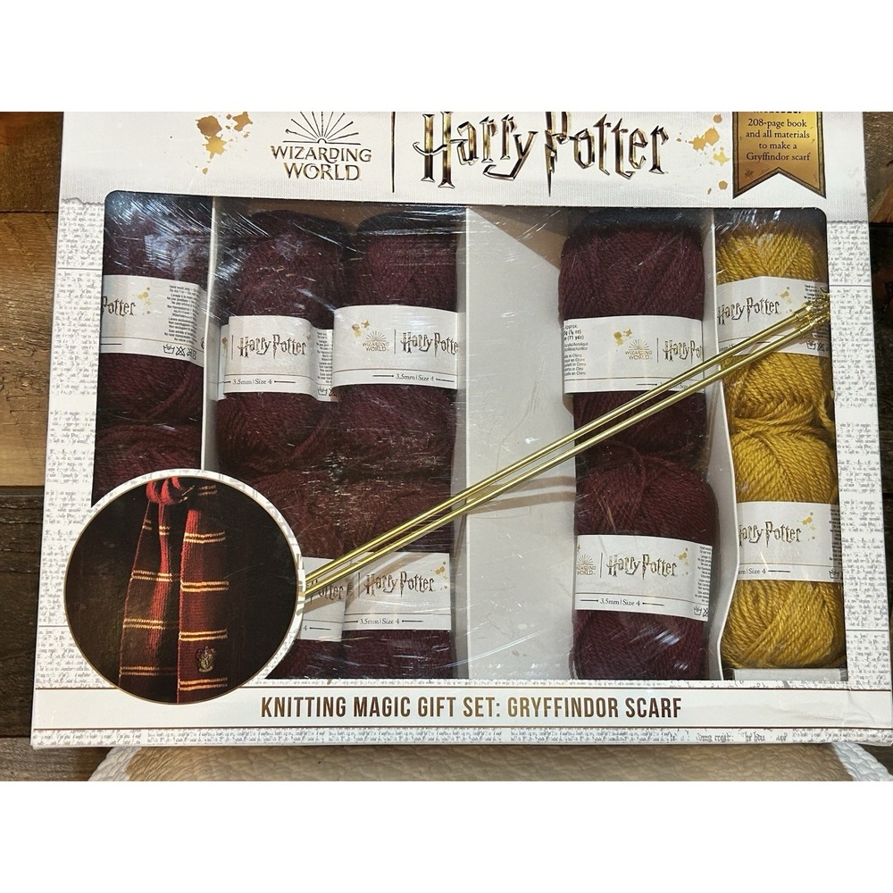 Harry Potter Wizarding World Scarf Making Kit New